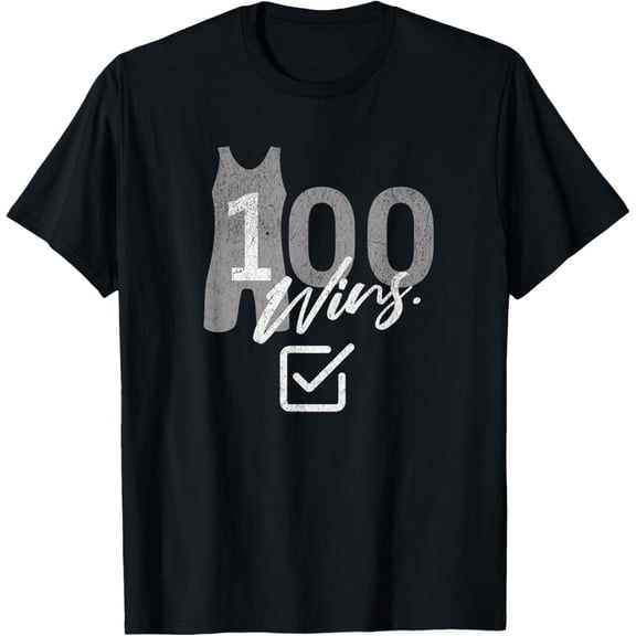 Sam Soft 100 Wins Distressed Wrestling T-Shirt, Gift For Friend, Full Size S-5Xl