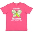 thumbnail image 3 of Inktastic Lymphoma Awareness Hope Support and Love Youth T-Shirt, 3 of 5