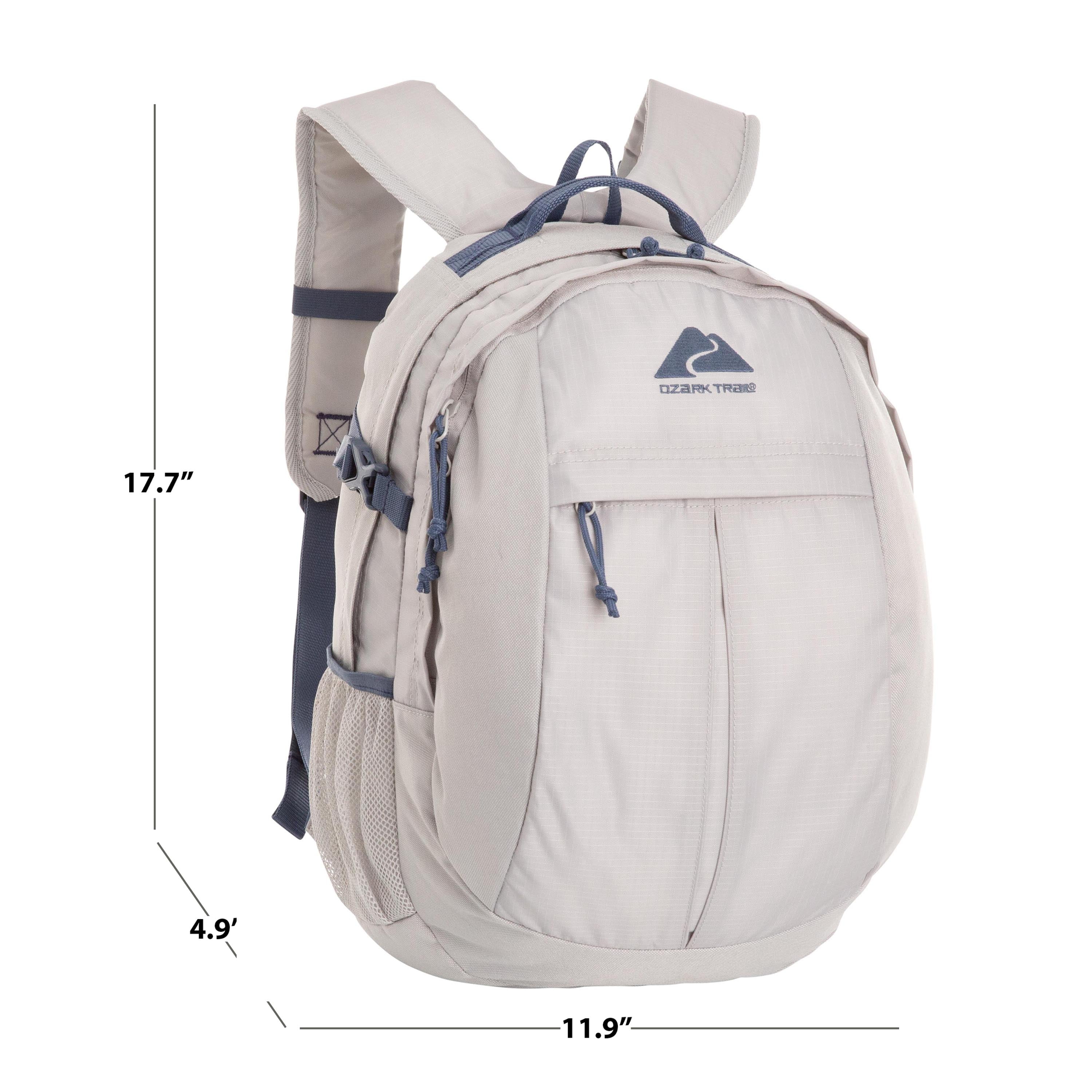 Ozark Trail 25L Adult Polyester Hiking Backpack, Gray - Walmart.com