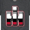 thumbnail image 3 of International Harvester - Chrome Logo - Youth Short Sleeve Graphic T-Shirt, 3 of 6