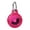 Neon Hot Pink, variant on SENHAWK Transparent Hard PC AirTag Holder with Spring Key Ring, Twist Lock Waterproof Shockproof Tracker Case, Portable Travel Accessory for Keys, Luggage, Pet Collars & Backpacks