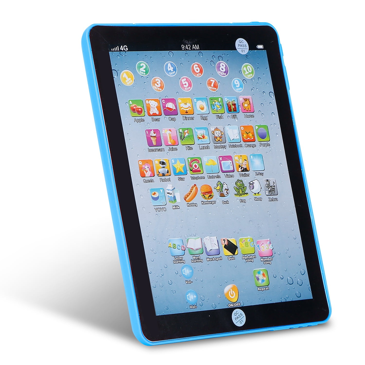 iMountek Baby Learning Tablet Educational Toddler Tablet, Blue