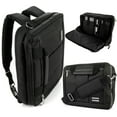 thumbnail image 1 of Water Resistant Protective Expandable Laptop Backpack Shoulder Messenger Cover for MacBook Pro A1990, A1707, MSI Prestige 15, 1 of 1