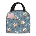 thumbnail image 1 of Disketp Surf Shark for Insulated Lunch Bag for Women and Men, Perfect for Work, Hiking, Picnic, 1 of 8