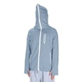 thumbnail image 2 of RXMEKW UPF Sun Protection Jacket for Men With Zippered Front and Hood, Lightweight Breathable Fabric for Daily Wear, Solid Color, 2 of 9