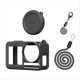 thumbnail image 2 of - Protectora de Silicona con Cubierta para Lente, Accesorio para Cámara de Acción Omso Action 5 Pro, Color Negro, 2 of 5