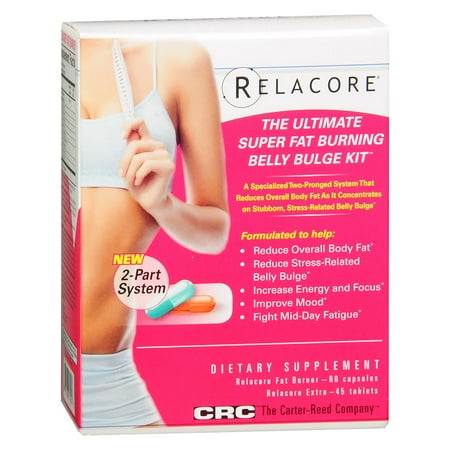 Relacore The Ultimate Super Fat Burning Belly Bulge Kit105.0 ea(pack of (Best Foods To Cut Belly Fat)