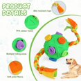thumbnail image 4 of Interactive Sniffing Ball Enhance Foraging Skills Food Dispenser Teeth Grinding Bite-resistant Pet Hidden Food Balls, 4 of 6