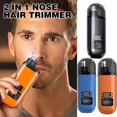 thumbnail image 4 of Electric Nose Hair Trimmer, USB Charging, Three Colors Available, One-Button Start, Small and Portable, 4 of 8
