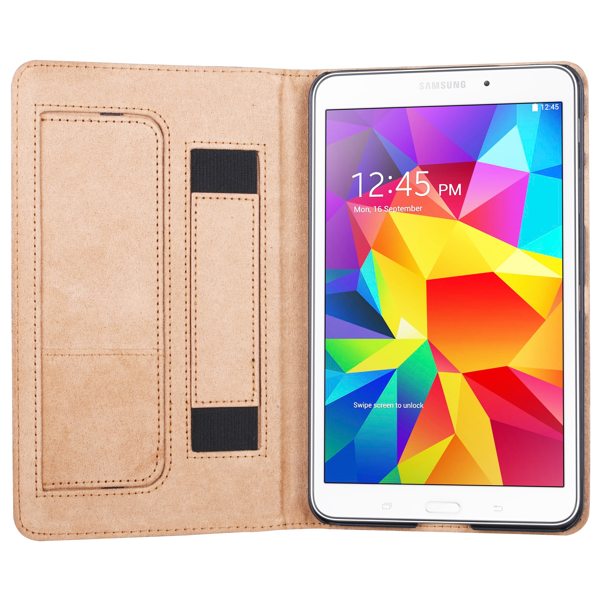 Vangoddy Mary Portfolio Stand Case for Samsung Galaxy Tab 4 8 inch with Sleep Mode