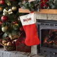 thumbnail image 2 of Shazam! Movie Logo Christmas Holiday Felt Stocking, 2 of 4
