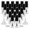 thumbnail image 1 of Botellas de vidrio para esmalte de uñas GTHER de 5 ml (20 unidades) con bolas para mezclar, 1 of 7