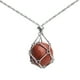 thumbnail image 1 of Sonducket Destaca con estilo Collar de piedra natural para mujer con colgante único de cadena para el cuello Ropa, zapatos y accesorios Miscelánea Rojo, 1 of 6