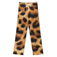 thumbnail image 3 of Animal Cheetah Print Pajama Pants Breathable with Pockets Pajamas For Lady Vintage Sleeping Pants Bedroom Homewear, 3 of 6