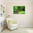 thumbnail image 2 of wall26 - Forest Canvas Wall Art - Little Fairy Tale Door in a Tree Trunk - Gallery Wrap Modern Home Art | Ready to Hang - 12x18 inches, 2 of 3