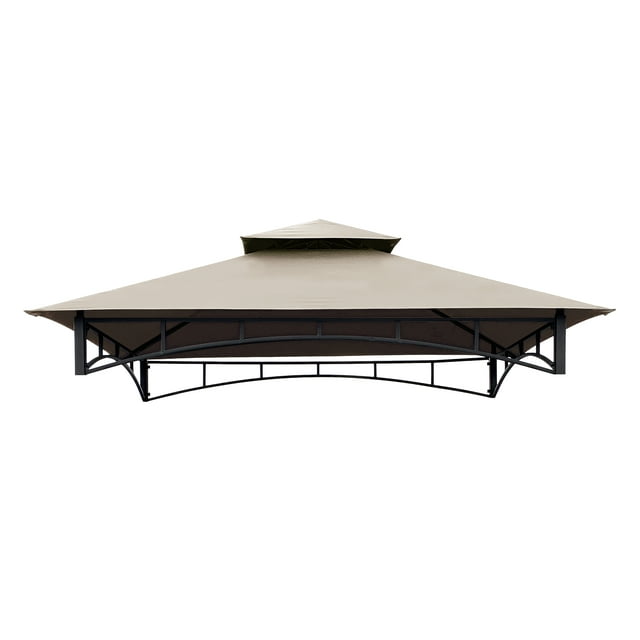 APEX GARDEN Replacement Canopy Top for Model #A103000100 Style Selections 5-ft x 8-ft Steel Grill Gazebo