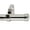 Satin Nickel, variant on Meriville 1-Inch Diameter Norwood End Cap Single Window Treatment Curtain Rod, 48-Inch to 84-Inch, Pewter
