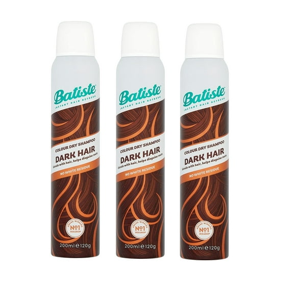 Batiste Dry Shampoo Dark Hair (3 pack)   3.81 oz EACH Bottle