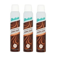 Batiste Dry Shampoo Dark Hair (3 pack) 3.81 oz EACH Bottle