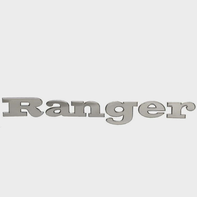 Ranger Boat Raised Decal Emblem 7604313 | Silver Sticker Polished ...