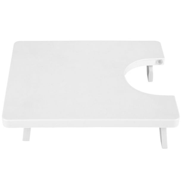 Noref Table de Machine à Coudre Abs Mini Machine à Coudre en Plastique avec Rallonge de Table, Planche de Machine à Coudre