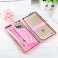 thumbnail image 5 of Women Bowknot Wallet Long Purse Phone Card Holder Clutch Large Capacity Pocket, 5 of 5