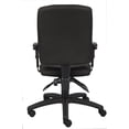 thumbnail image 4 of Scranton & Co Crepe Fabric Task Office Chair with Adjustable Arms in Black, 4 of 6
