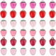 thumbnail image 1 of 1 caja de 36 dijes de fresas de resina, adornos de fresas, adornos artísticos de fresas pequeñas y coloridas., 1 of 5