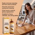 thumbnail image 6 of Beeswax Wood Polishing Agent Natural Wood Care Cleaner Shine Restorer for Furniture Cabinets Tables, 6 of 9