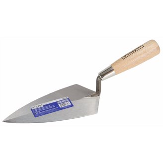 Kraft Tool 6-5/8x3/8 Caulking Trowel w/Wood Handle - JC Smith Inc Kraft Tool 6-5/8x3/8 Caulking Trowel w/Wood Handle - JC Smith Inc