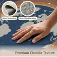 thumbnail image 6 of ODIKA 8'x10' Washable Area Rug Non-Shedding, Easy Care, Round Map Planetary Galaxy Circle Continent Circles for King Size Bedroom Under Bed, Master Suite, 6 of 7