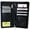 Black, variant on New Leather Travel Organizer Wallet w/Pen Holder #663CF
