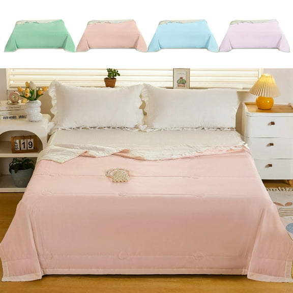 VBODN Quilt Sets,Queen Quilt,Full/Queen Quilt,All Ages,Machine Washable Lightweight Quilt for Home Dormitory