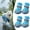 blue, variant on GASTROPOD 4Pcs Dog Booties,Teddy Pomeranian Breathable Dog Shoes Small Size Dogs,Elastic Upper Dog Shoes for Hot Pavement,Pink