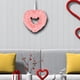 thumbnail image 1 of Corona de rosas artificiales en forma de corazón para el Día de San Valentín, corona para fiesta de boda, corona Floral para novia o madre , Estilo b, 1 of 10