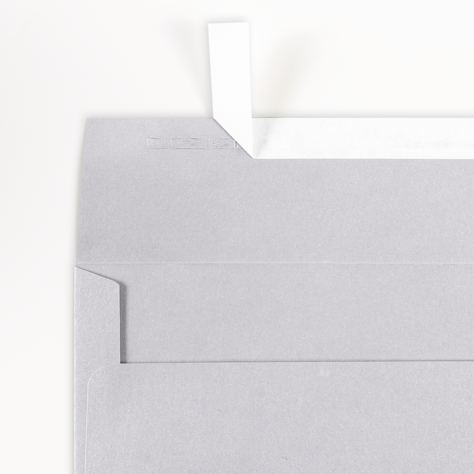 LUXPaper A7 Invitation Envelopes, 5 1/4 x 7 1/4, Silver Metallic, 50/Pack