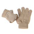 thumbnail image 4 of GRNSHTS Toddler Gloves, 3Pcs Kids Winter Beanie Hat Scarf Gloves Set, for 1-5 Years Old Boys Girls, Knit Thick Warm Fleece Lined Thermal Sets (Beige), 4 of 5