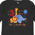 thumbnail image 4 of Inktastic Safari 3rd Birthday Boys or Girls Long Sleeve Toddler T-Shirt, 4 of 5