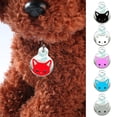 thumbnail image 1 of Anti Lost Metal Dog Cat Collar Name Tag Engraving ID Owner Phone Address Pendant, 1 of 8