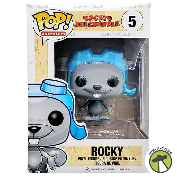 Pre-Owned Funko POP Animation Rocky and Bullwinkle Rocky 5 Vinyl Figure
