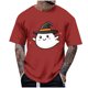 thumbnail image 1 of Blusas y camisas de manga corta y cuello redondo para hombre. Blusas/camisetas de manga corta con cuello redondo y estampado de Halloween para hombre. Blusa para hombre., 1 of 4