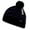 Black, variant on Changbai Checker Beanie, Grey/Black