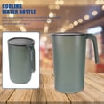 thumbnail image 3 of Miangastore 1Pc 2500ML Plastic Beverage Kettle Heat Resistant Cold Water Jug Juice Pitcher with Handle(Black), 3 of 8