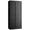 Black | A, variant on Hassch 61" Tall Metal Cabinet with 2 Doors, Pantry Cabinet with Adjustable Shelves, Cupboard for Kitchen, Dining Room, Living Room, Black