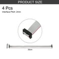 thumbnail image 2 of Uxcell 4 Pcs Flat Ribbon Cable, 2mm Pitch 16mm Width 30cm Long 16 Pin FC to FC Flat Ribbon Connector for PC, LED Displays, 2 of 5
