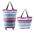 thumbnail image 1 of Cateissary Bolsas de compras para una amplia gama de usos Gran capacidad y amplia aplicación multifuncional plegable Almacenamiento y organización del hogar cinta feliz, 1 of 6