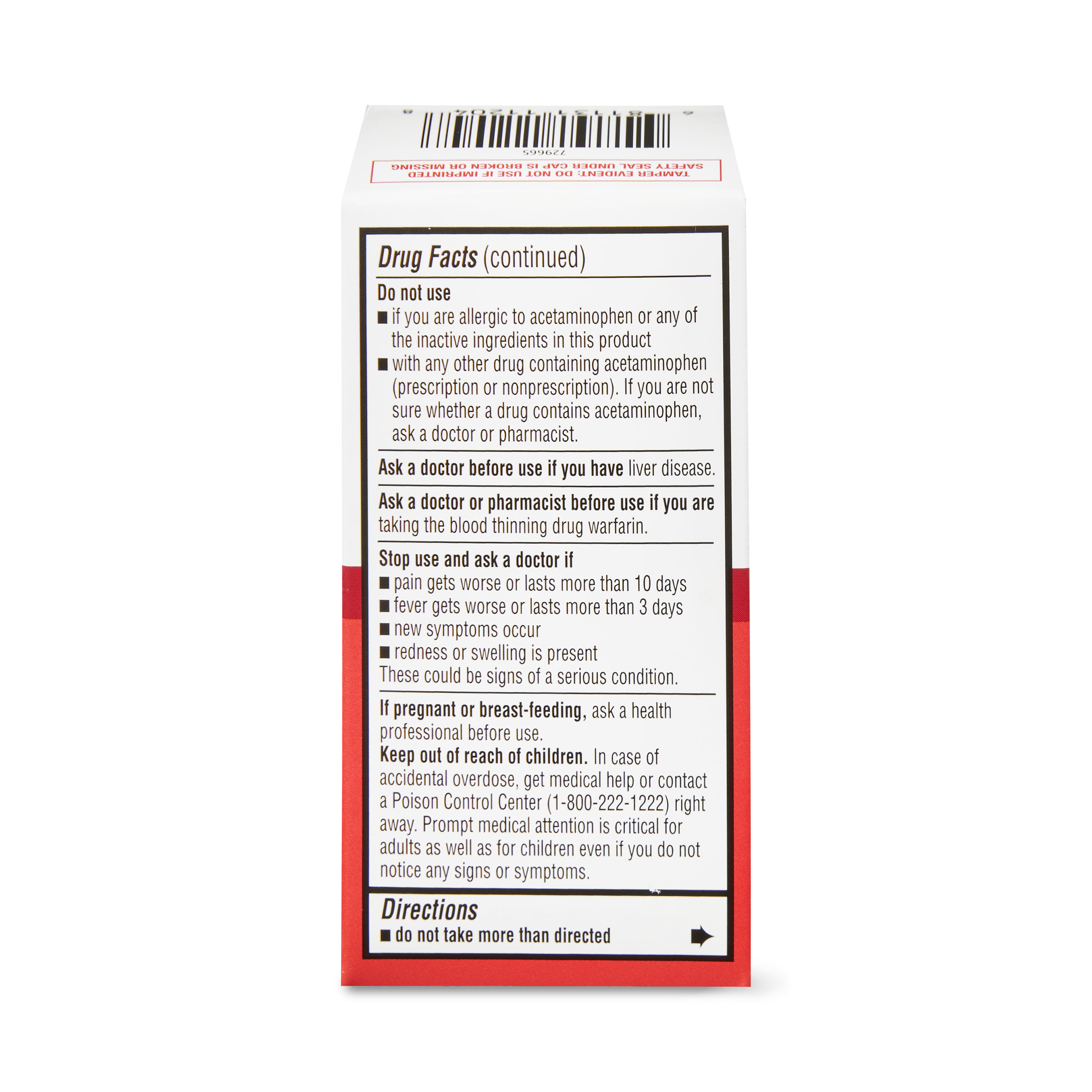 (6 paquete) Equate Analgésico de fuerza extra tabletas, 500 mg, 40 unidades 7