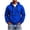 Blue cllios sweatshirts for men, variant on cllios Half Zip Hoodies for Men with Zippered Front Pocket Drawstring Long Sleeve Casual Hooded Pullover Sweatshirts