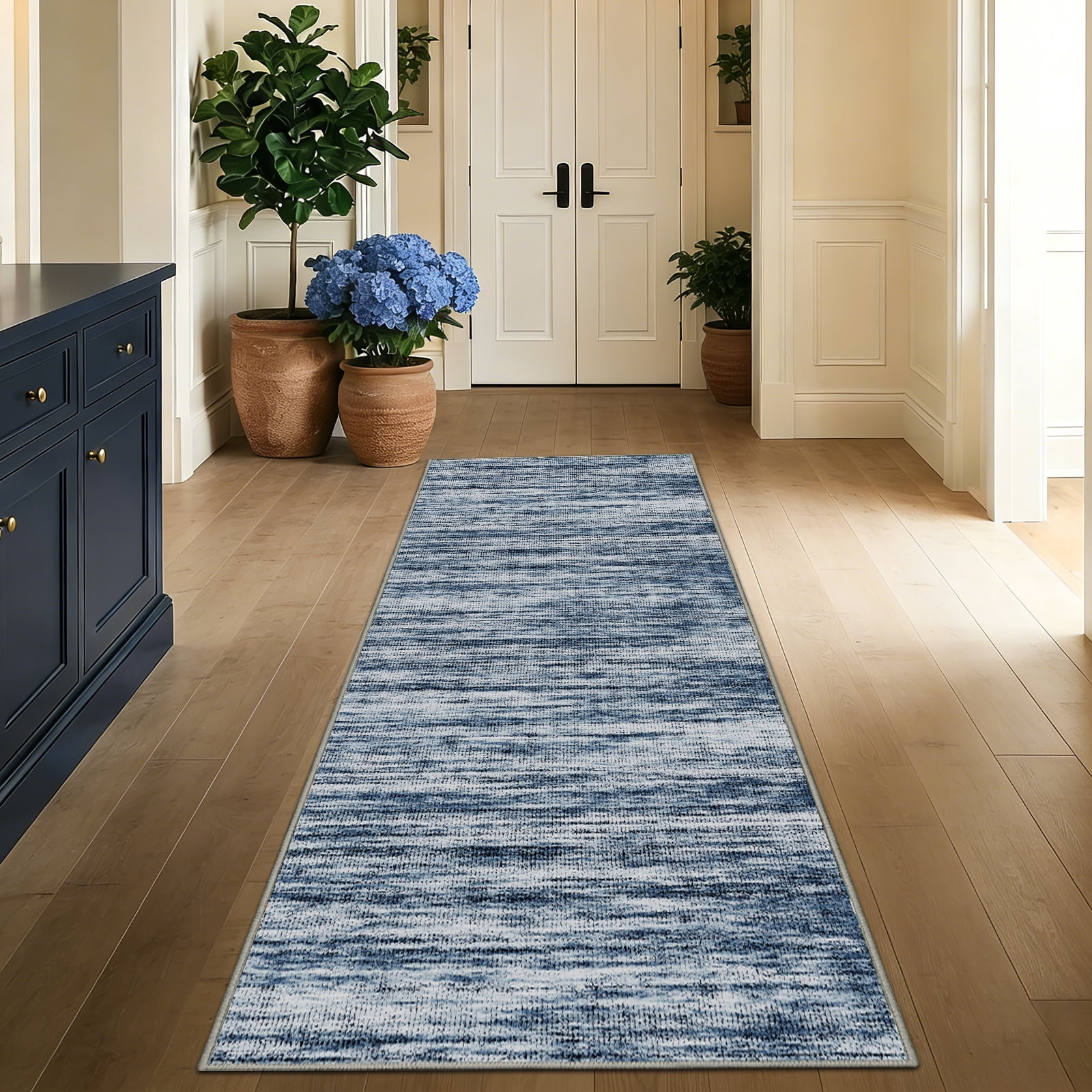 2'x6' Abstract Kitchen Runner Rug,Non-Slip Entryway Runner Laundry Rug,Soft Indoor Machine Washable Hallway Runner Rugs Throw Carpet for Living Room Bedroom Dining Room Hallway Kitchen