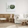 thumbnail image 2 of Stupell Industries Oh My Gourd Fall Pumpkin Graphic Art Gallery Wrapped Canvas Print Wall Art, Design by Lauren Rader, 2 of 7